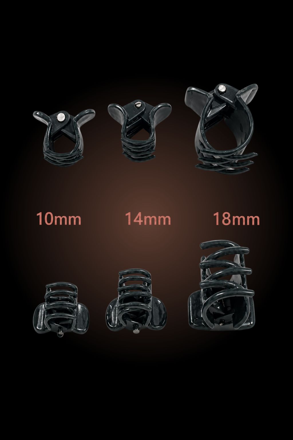 18mm Orchid Clips (50 Pack)
