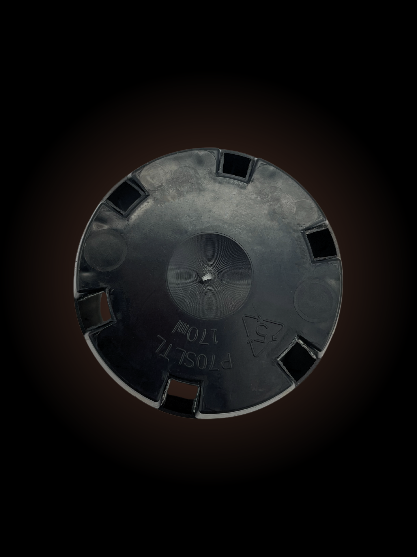 70mm Black Plastic Pot